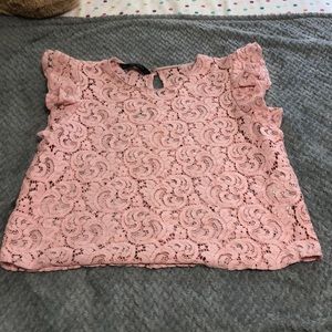 Zara lace top